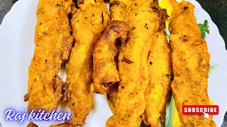 Lote macher chop Bengali  Bombay duck fish fry  macher chop recipe  fish pakora [upl. by Eillil100]