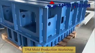 Precise Hollow Block amp Mansory Mould For Concrete Products Shaping [upl. by Gronseth284]