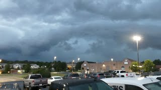 75 mph Winds amp Powerflash  Derecho KCMO  7302023 [upl. by Nannah]