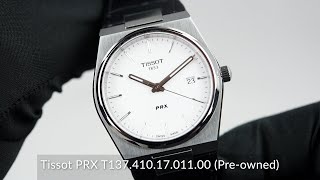 Tissot PRX T1374101701100 Preowned [upl. by Hoag]