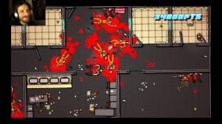 Hotline Miami 2 Wrong Number FRFonkythrough Part 12 Escapade de prison [upl. by Jovitah460]