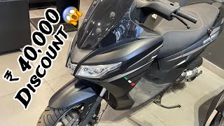 New Aprilia SXR 160 BS6 Reviewprice features 40000 discount showroom offer [upl. by Ahselak]