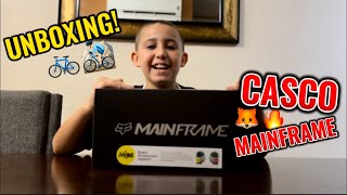 Unboxing Y Review de casco mainframe de Fox  George Mountain Biker [upl. by Joub608]