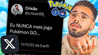 ACABOU… É MELHOR NUNCA MAIS JOGAR POKEMON GO 😔🥺😭 pokemongo [upl. by Enywtna632]