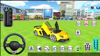 Brand New red Color Car Is Ready For Parking  3d Driving Class android iOS gameplay cargames [upl. by Ellasal]