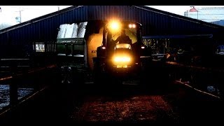 Feeding the Cows  Keenan 380 in action [upl. by Skinner9]