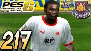 PES 6 Master League  vs West Ham United A  Part 217 [upl. by Nevarc]