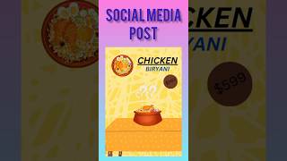 Social media post design logo art design desi canva canvalogo canvadesign shortsviral [upl. by Cnut]