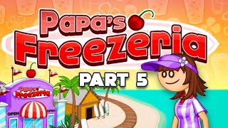 Papas Freezeria  Part 5 Gameplay Day 9 to 10 [upl. by Ayikur]