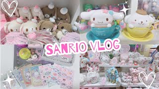 Sanrio Shopping amp unboxing vlog ⋆｡°✩ Full Set Sanrio Latte Art figures plus GIVEAWAY ˚ʚ♡ɞ˚ [upl. by Justina]