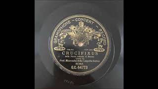 Alessandro Moreschi Sing Crucifixus Rossini 1902 [upl. by Chlores]