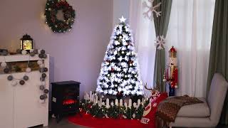 HOMCOM 6ft Christmas Tree [upl. by Nelli]