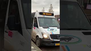 Buurtbusje uit NoordHolland in Middelharnis  mercedesbenz sprinter connexxion overal [upl. by Anelliw816]