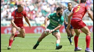 Irish Rugby TV Mark Roche On Ireland Reaching The London Sevens Cup QuarterFinals [upl. by Fallon]