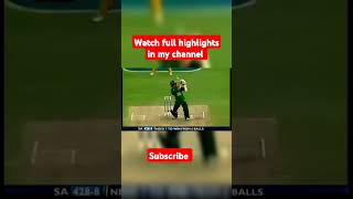 😱impossible run chase by south Africa 🇿🇦 against prime Australia 🇦🇺 [upl. by Kcyred331]