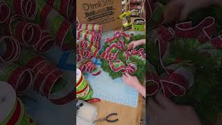 How to make a show stopper grinch wreath using a kit from TMI Gifts [upl. by Calvin481]