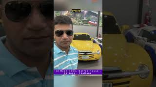 Pattayas Ai Baan Nawk coffee House with Exotic Cars travel documentary car trendingshorts [upl. by Analat]