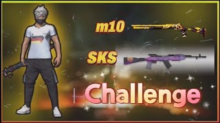 Free Fire Gameplay  Challenge   SKS  M10  M1917 [upl. by Sefton]