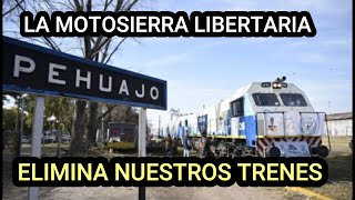 632 NOTICIAS EN LA VIA 314 20102024 ELIMINAN EL SERVICO FERROVIARIO A PEHUAJÓ [upl. by Amaras]