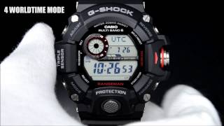 GSHOCK MASTER OF G RANGEMAN GW9400 Demonstration Gショック レンジマン デモンストレーション [upl. by Annerol]