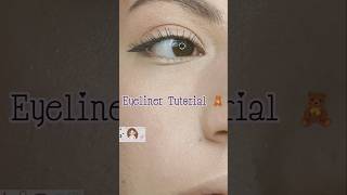 Eyeliner Tutorial for hooded eyes 🤎🧸 makeuptutorial eyelinertutorial hoodedeyes eyelinermakeup [upl. by Batty228]