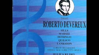 ROBERTO DEVEREUX SILLS DOMINGO LIVE NY 1970 [upl. by Yllek]