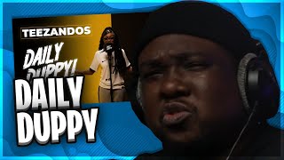 TeeZandos  Daily Duppy  GRM Daily REACTION [upl. by Elaine]