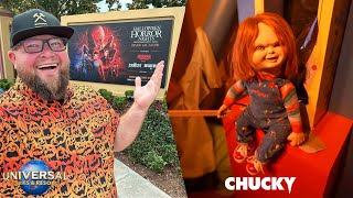 Halloween Horror Nights  Inside All 10 Houses amp Full Review  HHN Food  Universal Studios Florida [upl. by Neenej108]