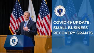 COVID19 Update Small Business Grants Announced [upl. by Yenial429]