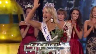 Miss America 2017 Savvy Shields crowning moment [upl. by Sarine769]