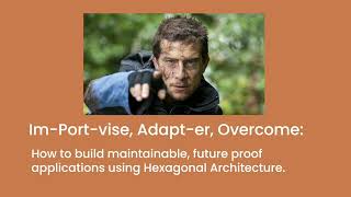 How to build maintainable future proof applications using Hexagonal Architecture – M Verheijen [upl. by Bekaj]