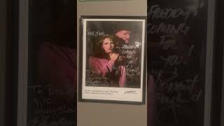 Brads collection Item of the Day Nightmare on Elm Street signed photo Freddy amp Nancy [upl. by Lyndel]