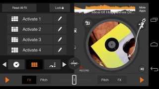 edjing DJ app for Android How to record and share [upl. by Nylyrehc]