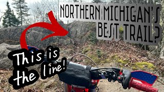 Riding “Double A” Trail in Marquette MI  Beta 300RR  Enduro [upl. by Crowley741]