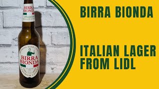 NEW Birra Bionda from Lidl [upl. by Aissirac443]