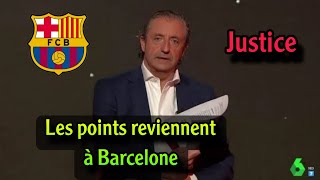 Barcelone reçoit la plus heureuse nouvelle après les mauvaises décisions arbitrales à son encontre [upl. by Eveam]