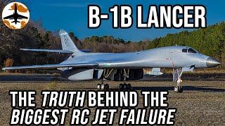 STUNNING RC Jet With Unfortunate Issues  XFly B1B Lancer Twin 70mm Review [upl. by Kathleen]