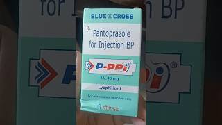 Pantoprazole injection use IvPantoprazole injection Gas Affara UsePPPi Injection Blue crossnew [upl. by Teirrah340]