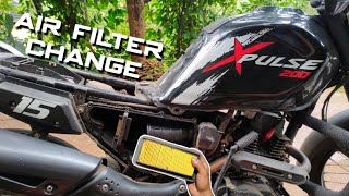 Xpulse 200 Air Filter Change  Hero  Race Tuner [upl. by Rankin915]