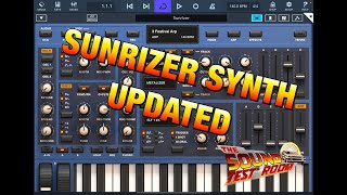 SUNRIZER Synth by BeepStreet  Excellent New Update 2024  Tutorial amp demo for the iPad [upl. by Ming790]