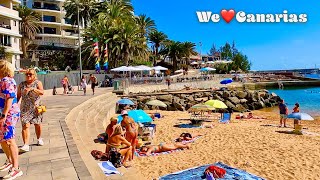 Costa Alegre  Arguineguin Beach Walking Tour  Gran Canaria Spain  4K  We❤️Canarias [upl. by Barthol]