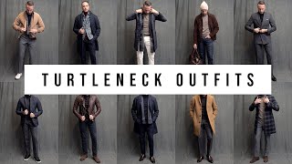 10 Different Turtleneck Outfits  Ways To Wear A Turtleneck [upl. by Laoj274]