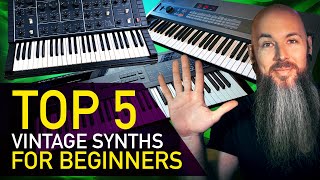 BEST VINTAGE SYNTHS For Beginners and How They Sound [upl. by Aday756]