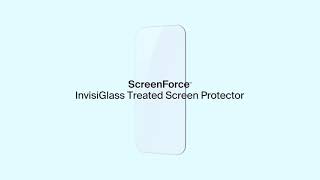 Belkin ScreenForce InvisiGlass Treated Screen Protector for iPhone 16 [upl. by Annaehs]