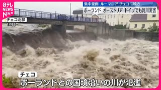 【ヨーロッパ集中豪雨】ポーランド・オーストリア・ドイツでも河川災害 [upl. by Aem836]