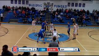 12617 JWP Vs Faribault Bethlehem Academy boys basketball [upl. by Moishe39]