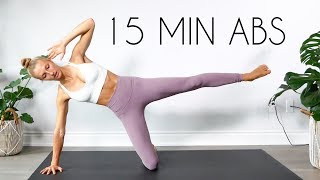 15 MIN TOTAL CORE WORKOUT Equipment Free [upl. by Chenay944]