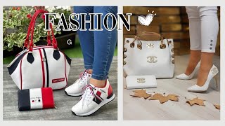 CÓMO COMBINAR BOLSOS Y ZAPATOS A JUEGO TIPS DE MODA Y ESTILO MUJER MODA 2023 ZAPATOS Y BOLSOS [upl. by Atsahc701]