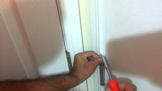 Remove Hinges from Self Closing Door [upl. by Chaddy]