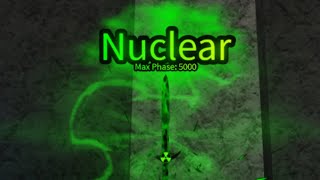 Killstreak Swords V4  Nuclear showcase [upl. by Naellij]